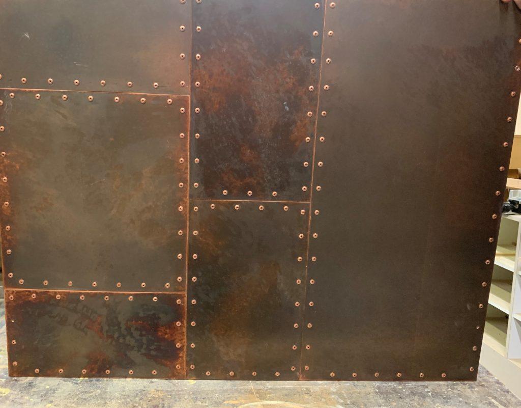 Copper Cladding Interior