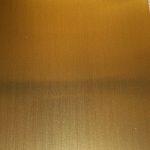 Natural engravers brass sheet in mill finish, suitable for custom plaque engraving.