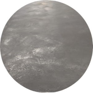 Industrial Patina zinc sheet with shabby chic finish showing cloudy grey tones and textured surface.